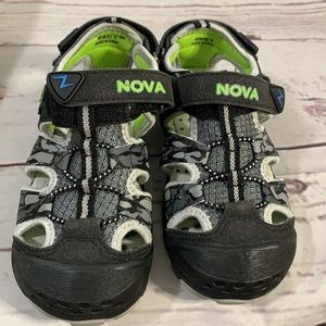 New in Box Toddler Sneaker/Sandals. Closed toe.